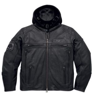 Men's Auroral 3-in-1 Leather Jacket- Medium